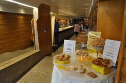 Una pasticceria nel centro di Alcobaca in Portogallo