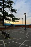 Una piazzza panoramica a Orte, Lazio settentrionale. - © ValerioMei / Shutterstock.com
