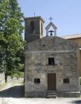 Una piccola chiesa nei dintorni di Amatrice (Lazio)