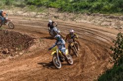 Una pista da motocross alla periferia di Orbassano in Piemonte - © Francesco Gallo / Shutterstock.com