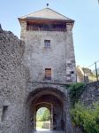 Una porta d'accesso al Castello di Pergine in Valsugana