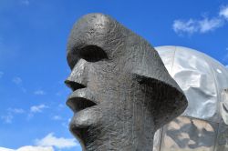 Una scultura nel villaggio di Obergurgl, Austria - © Styve Reineck / Shutterstock.com