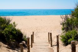 Una spiaggia della Costa Verde vicino a Portu Maga in Sardegna