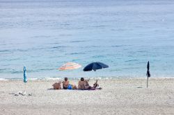 Una spiaggia sullo Jonio, vicino a Nizza di Sicilia
