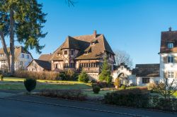 Una splendida casa in architettura tradizionale sull'isola di Reichenau, Germania.


