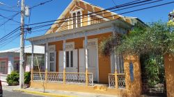 Una tipica casa della città di Puerto Plata, capitale della Repubblica Dominicana.
