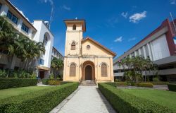 Una vecchia chiesa nella provincia di Trang, Thailandia.



