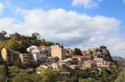 Una veduta del villaggio di Novara di Sicilia