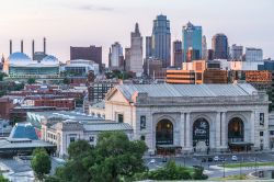 Una veduta di Kansas City dal National World War I Museum and Memorial (Stati Uniti d'America) - © amadeustx / Shutterstock.com