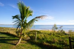 Una veduta panoramica di Hervey Bay nel Queensland, Australia. In questo paradiso terrestre l'incontro con balene e megattere è un'esperienza unica.
