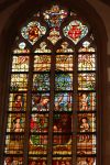 Una vetrata istoriata nella chiesa di San Bavone a Haarlem, Olanda - © StudioPortoSabbia / Shutterstock.com