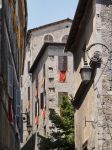Una via del borgo storico di Anagni nel Lazio - © Angelo Giampiccolo / Shutterstock.com
