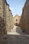 Una viuzza nel centro storico di Melilla, Spagna.

