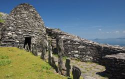 Uno degli "alveari" i resti del monastero di Skellig Michael, Patrimonio UNESCO in Irlanda