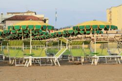 Uno dei bagni di Gatteo a Mare, la spiaggia della riviera Romagnola