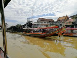 Uno dei canali di Bangkok in Thailandia