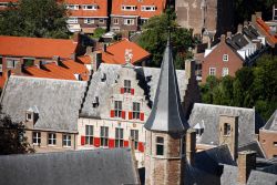 Uno scorcio dall'alto del centro di Middelburg, Olanda. Siamo nella provincia della Zelanda.
