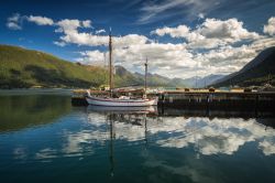 Uno scorcio dei paesaggi intorno ad Andalsnes in Norvegia