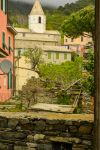 Uno scorcio del borgo di Corniglia, provincia di La Spezia, Liguria. E' un antico villaggio della Riviera ligure di Levante.



