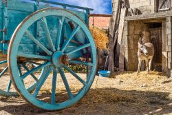 Uno scorcio del borgo di Tonara, villaggio della Barbagia famoso per la produzione di torrone