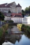 Uno scorcio del borgo e del Casrtello di Porrentruy in Svizzera (Canton Jura) - © Valery Shanin / Shutterstock.com