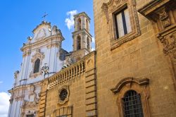 Uno scorcio del borgo salentino di Presicce, Puglia
