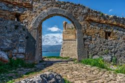 Uno scorcio del Castello di Nauplia nel Peloponneso in Grecia