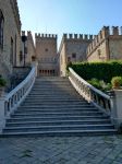 Uno scorcio del Castello di Tabiano Terme, territorio di Salsomaggiore, provincia di Parma