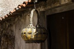 Uno scorcio del centro storico di Austis in Barbagia, Sardegna