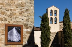 Uno scorcio del centro storico di Bibbiena