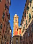 Uno scorcio del centro storico di Chiavari, riviera di Levante in Liguria