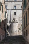 Uno scorcio del centro storico di Jesi nelle Marche