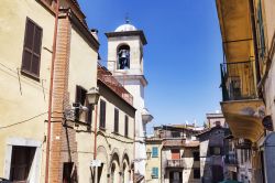 Uno scorcio del centro storico di Rocca di Papa nel Lazio, Castelli Romani