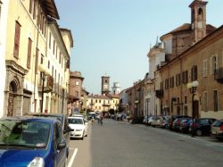 Uno scorcio del centro storico di Villafranca Piemonte, Piemonte - © Di Francofranco56- Opera propria
