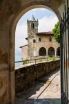 Uno scorcio del monastero di  Santa Caerina a Leggiuno, Lago Maggiore