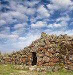 Uno scorcio del nuraghe Arrubiu a Orroli in Sardegna