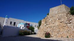 Uno scorcio del pittoresco villaggio di Antiparos, isola delle Cicladi (Grecia).

