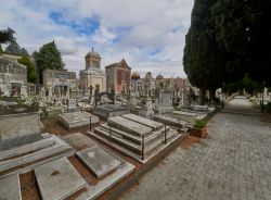 Uno scorcio del vecchio cimitero di Linguaglossa in Sicilia - © Martin Gstoehl / Shutterstock.com