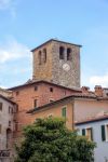 Uno scorcio del villaggio di Montieri, provincia di Grosseto in Toscana