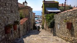 Uno scorcio del villaggio di Scario, frazione di San Giovanni a Piro, Salerno.

