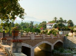 Uno scorcio del villaggio turistico di Tekirova, vicino a Antalya, Turchia.

