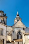 Uno scorcio della chiesa di Saint Leger nel centro di Cognac, Charente, Francia.
