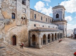 Uno scorcio della Chiesa Madre di Petralia Soprana, borgo della Sicilia.