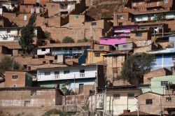 Uno scorcio della città antica di Junin, Perù, Sud America.

