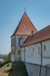 Uno scorcio della fortezza di Ptuj, Slovenia. Nel XVII° secolo fu abbellito da sale ricche di stucchi: qui oggi vi sono esposti oggetti antichi.



