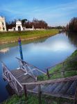 Uno scorcio della Riviera del Brenta nei pressi di Villa Pisani a Stra (Veneto)