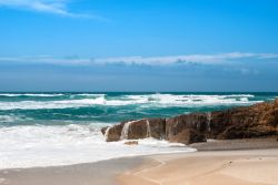 Uno scorcio della spiaggia di San Giovanni di Sinis, Sardegna.
