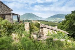 Uno scorcio dell'Appennino nei dintorni di Camerino, uno dei borghi delle Marche