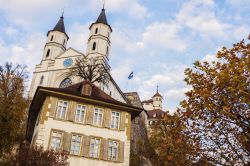 Uno scorcio di Aarburg, il piccolo comune dell'Argovia in Svizzera