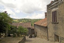 Uno scorcio di Arcidosso, il borgo antico dul Monte Amiata